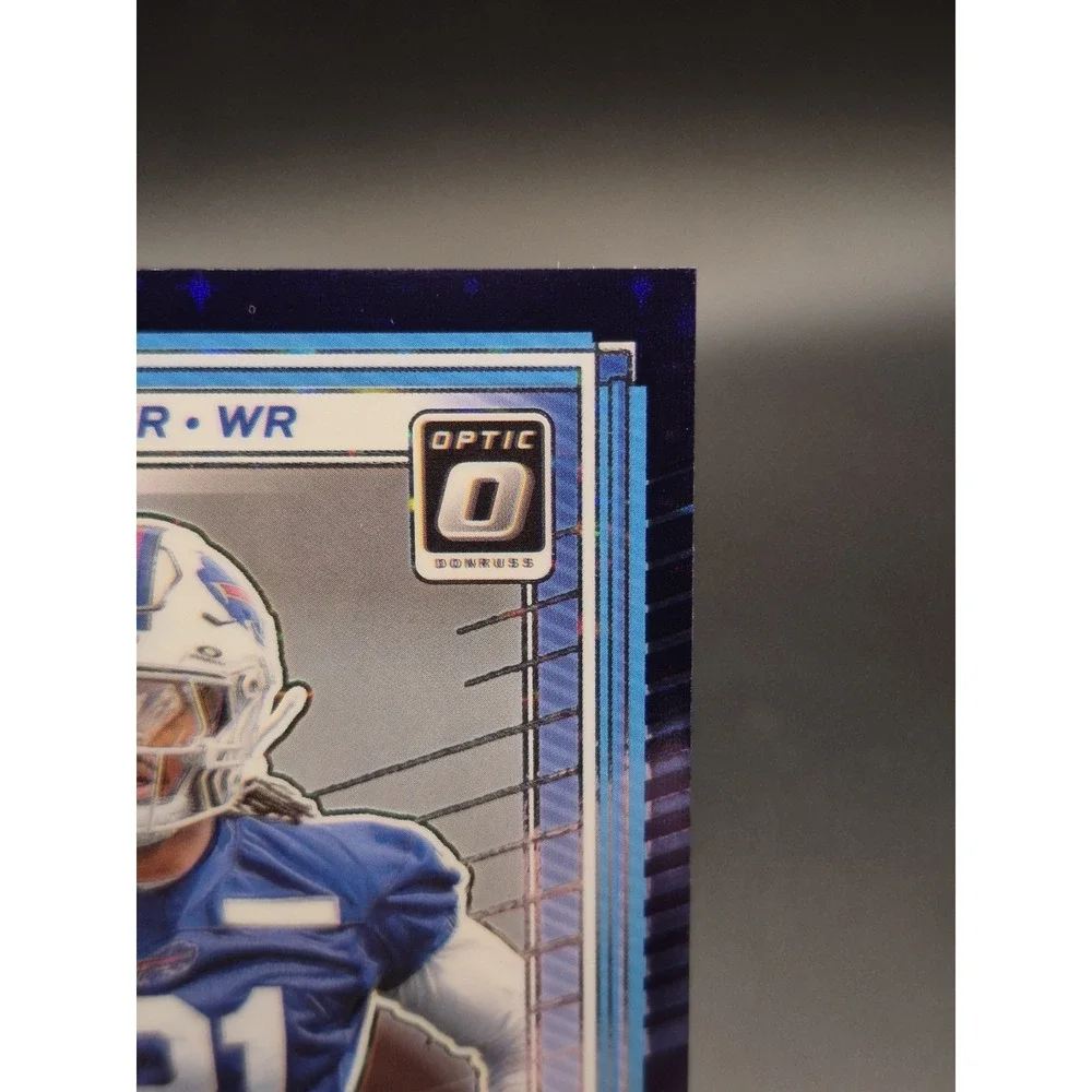 2025 Donruss Optic Kaden Prather #291 Rated Rookie Purple Stars Prizm /15 Bills